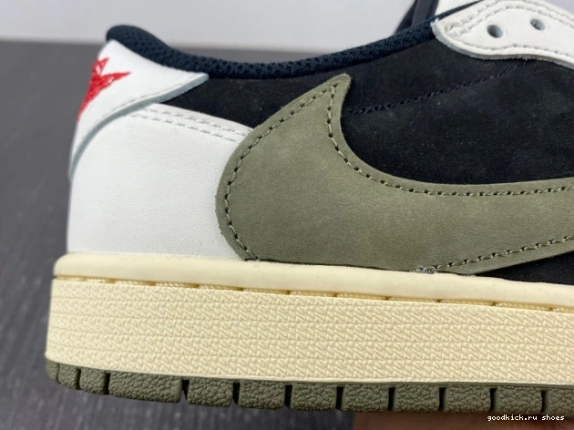 WMNS Scott x Air OG 1 Travis Olive Low DZ4137-106 Jordan 0806